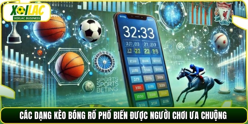 Các dạng kèo bóng rổ phổ biến được người chơi ưa chuộng