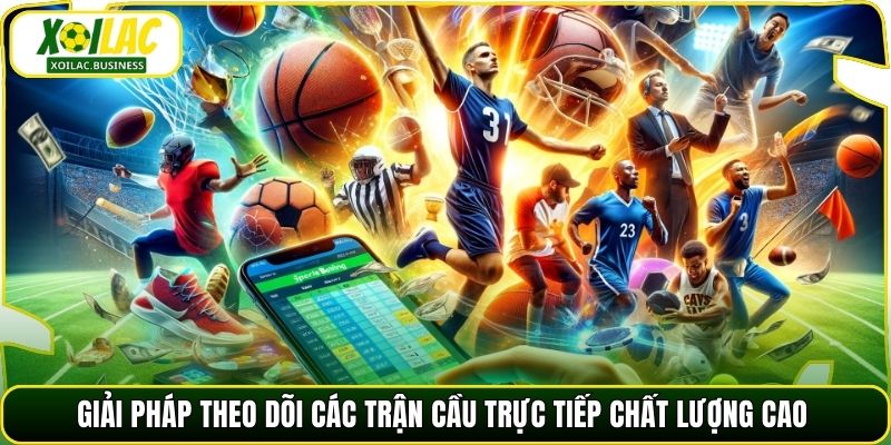 Giải pháp theo dõi các trận cầu trực tiếp chất lượng cao
